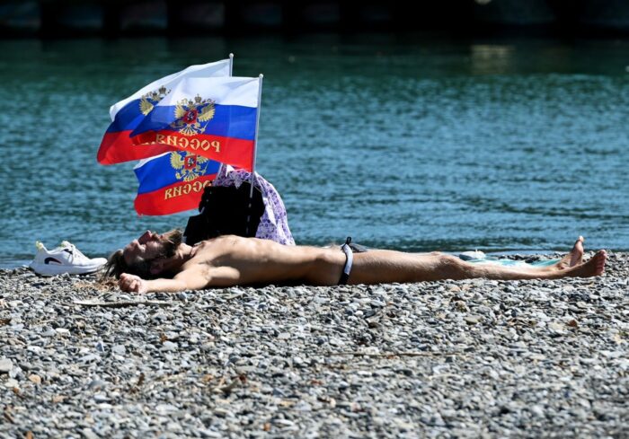 Жара в России
