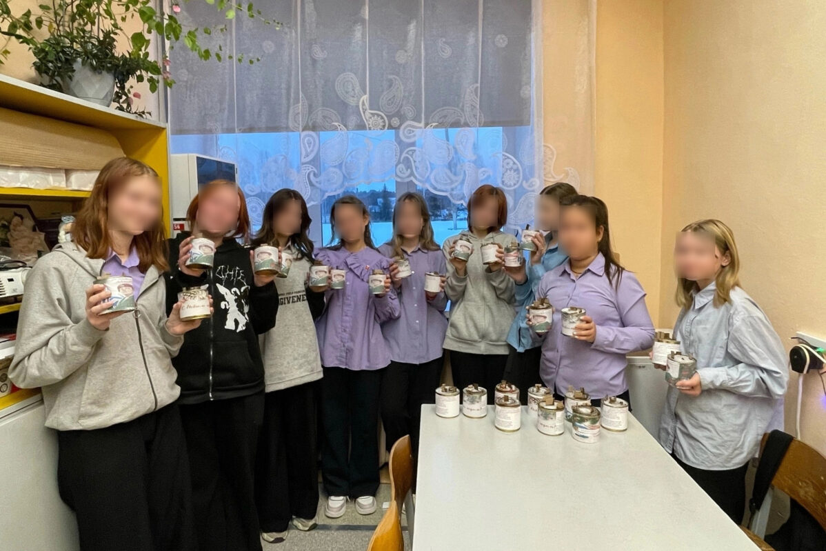 Школа удмуртской деревни Среднее Кечёво, встреча с учасником «СВО»